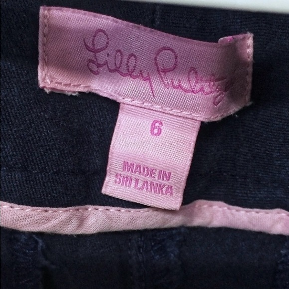 Lilly Pulitzer Navy Anke Pencil Pant size 6 - Picture 9 of 11